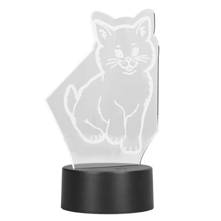 Fugacal 3D Cat Lamp 3D LED Adjustable Colors Soft Warm Light Safe Durable Easy Operation USB Or Battery 3D Night Light Girls Night Light 3D Light
Fugacal 3D Cat Lamp 3D LED Adjustable Colors Soft Warm Light Safe Durable Easy Operation USB Or Battery 3D Night Light Girls Night Light 3D Light