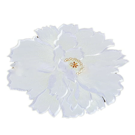 Farfi 2 Pcs Beautiful Flower Shape Placemat Exquisite Fine Texture Polyester Dinner Mat for Home
Farfi 2 Pcs Beautiful Flower Shape Placemat Exquisite Fine Texture Polyester Dinner Mat for Home