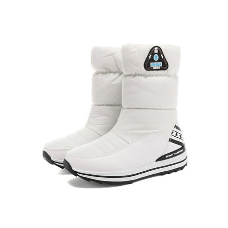 Ferndule Kids Snow Boots Pull On Waterproof Boot Plush Lined Winter Booties Non-Slip Mid Calf Shoes Sport Warm Bootie Comfort Lightweight White 1Y
Ferndule Kids Snow Boots Pull On Waterproof Boot Plush Lined Winter Booties Non-Slip Mid Calf Shoes Sport Warm Bootie Comfort Lightweight White 1Y