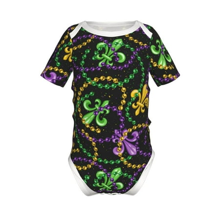 Adobk Mardi Gras6 Print Baby Climbing Clothes Jumpsuit Rompers Classic Rompers Child Short sleeve Bodysuits-6 Months
Adobk Mardi Gras6 Print Baby Climbing Clothes Jumpsuit Rompers Classic Rompers Child Short sleeve Bodysuits-6 Months