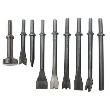 Pneumatic Chisel Hammer Sander Bit Set 9 Piece Set