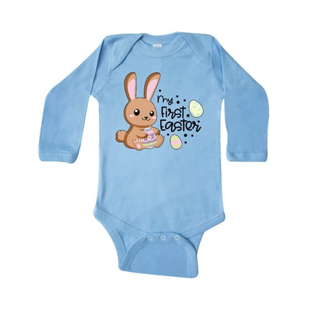 Inktastic My 1st Easter with Brown Bunny and Easter Eggs Gift Baby Boy or Baby Girl Long Sleeve Bodysuit
Inktastic My 1st Easter with Brown Bunny and Easter Eggs Gift Baby Boy or Baby Girl Long Sleeve Bodysuit