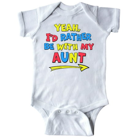 Inktastic Yeah I d Rather be with My Aunt in Red Yellow and Blue Gift Baby Boy or Baby Girl Bodysuit
Inktastic Yeah I d Rather be with My Aunt in Red Yellow and Blue Gift Baby Boy or Baby Girl Bodysuit