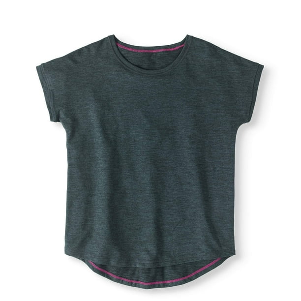 Girls' Performance Hi-Lo Active T-Shirt