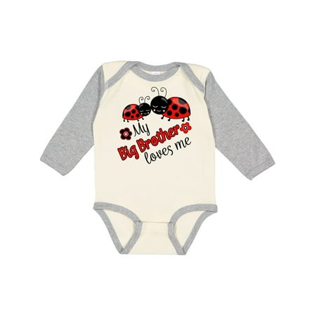 Inktastic My Big Brother Loves Me with Cute Ladybugs Gift Baby Boy or Baby Girl Long Sleeve Bodysuit
Inktastic My Big Brother Loves Me with Cute Ladybugs Gift Baby Boy or Baby Girl Long Sleeve Bodysuit