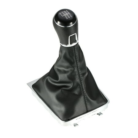 Carevas 6 Speed Gear Knob Leather Boot Replacement for B7