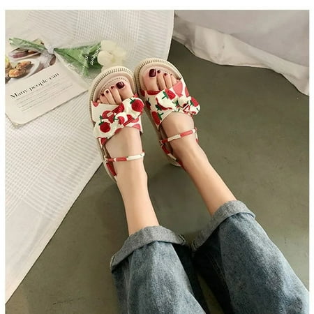 CoCopeanut Sweet Woman Sandals Fariy Style Flats Slippers 2022 New Trend Summer Roman Ladies Platform Student Girls Falt Butterfly-knot
CoCopeanut Sweet Woman Sandals Fariy Style Flats Slippers 2022 New Trend Summer Roman Ladies Platform Student Girls Falt Butterfly-knot
