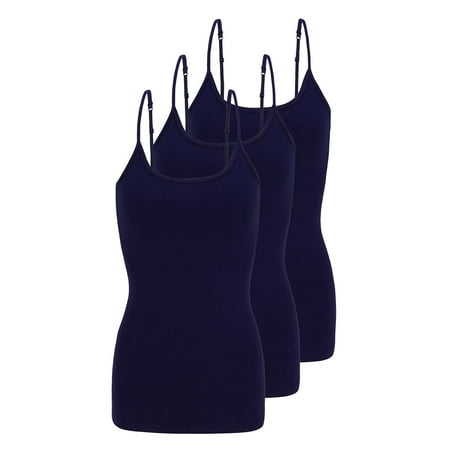 M&M SCRUBS Women s Camisole Cotton Stretch Slim-Fit Cami Soft and Breathable Undershirt with Adjustable Strap Tank Top Multi Pack of 3 (True Navy Blue) Medium
M&M SCRUBS Women s Camisole Cotton Stretch Slim-Fit Cami Soft and Breathable Undershirt with Adjustable Strap Tank Top Multi Pack of 3 (True Navy Blue) Medium