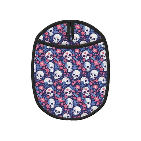 Qekee Skull cartoon flower Pattern Silicone Pot Holders Oven Mitts Heat Resistant Hot Pads Non Slip Pot Holder Towel Cloth Interior Lining
Qekee Skull cartoon flower Pattern Silicone Pot Holders Oven Mitts Heat Resistant Hot Pads Non Slip Pot Holder Towel Cloth Interior Lining