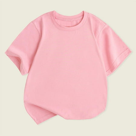 Leutsin Baby Toddler Boys and Girls Summer Shirt Cotton Short Sleeve T-shirt Fashion Solid Crew Neck shirt(1-11Y)
Leutsin Baby Toddler Boys and Girls Summer Shirt Cotton Short Sleeve T-shirt Fashion Solid Crew Neck shirt(1-11Y)