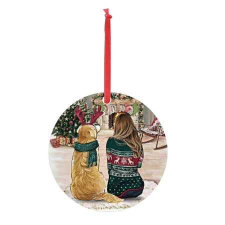 Mnjin Iron Art Personalized Girl And Dogs Christmas Pendant Christmas Holiday Decor B
Mnjin Iron Art Personalized Girl And Dogs Christmas Pendant Christmas Holiday Decor B