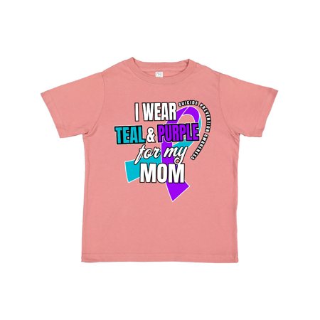 Inktastic Suicide Prevention I Wear Teal and Purple for My Mom Gift Toddler Boy or Toddler Girl T-Shirt
Inktastic Suicide Prevention I Wear Teal and Purple for My Mom Gift Toddler Boy or Toddler Girl T-Shirt