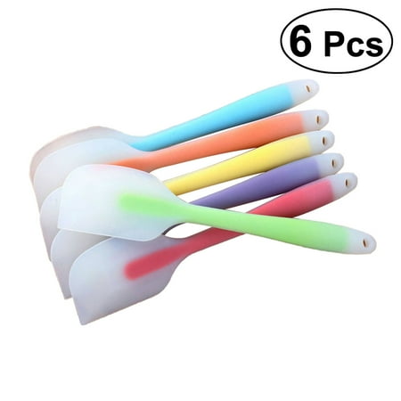 6pcs Heat Resistant Silicone One-piece Spatula Scraper Kitchen Utensil Small Size Spatulas Dishwasher and Oven Safe (Random Color)
6pcs Heat Resistant Silicone One-piece Spatula Scraper Kitchen Utensil Small Size Spatulas Dishwasher and Oven Safe (Random Color)