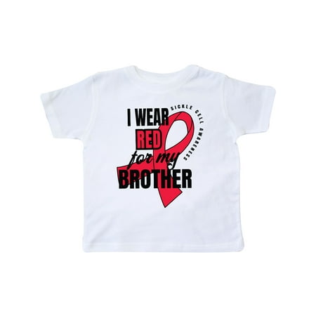 Inktastic Sickle Cell Awareness I Wear Red For My Brother Gift Toddler Boy or Toddler Girl T-Shirt
Inktastic Sickle Cell Awareness I Wear Red For My Brother Gift Toddler Boy or Toddler Girl T-Shirt