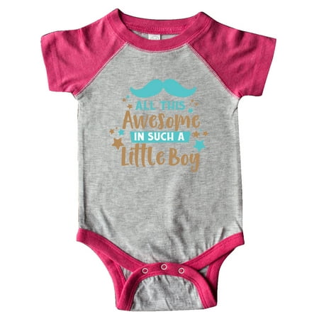 Inktastic All This Awesome In Such A Little Boy - Blue Brown Gift Baby Boy Bodysuit
Inktastic All This Awesome In Such A Little Boy - Blue Brown Gift Baby Boy Bodysuit