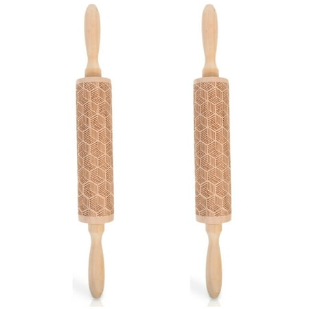 HOMEMAXS 2pcs Household Rolling Pin Convenient Roller Dumpling Rolling Stick Kitchen Roller Wood Rolling Pin
HOMEMAXS 2pcs Household Rolling Pin Convenient Roller Dumpling Rolling Stick Kitchen Roller Wood Rolling Pin