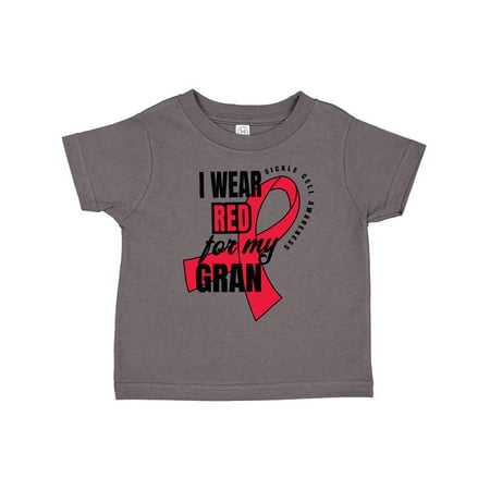 Inktastic Sickle Cell Awareness I Wear Red For My Gran Gift Toddler Boy or Toddler Girl T-Shirt
Inktastic Sickle Cell Awareness I Wear Red For My Gran Gift Toddler Boy or Toddler Girl T-Shirt