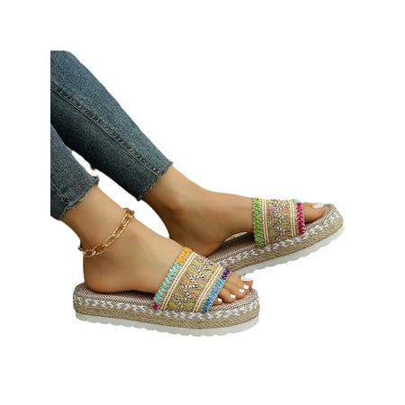 Colisha Womens Platform Sandal Slip On Wedge Sandals Peep Toe Summer Slides Outdoor Comfort Espadrille Thick Sole Casual Shoes Light Blue 9
Colisha Womens Platform Sandal Slip On Wedge Sandals Peep Toe Summer Slides Outdoor Comfort Espadrille Thick Sole Casual Shoes Light Blue 9
