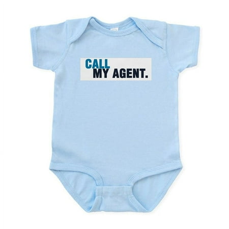 CafePress - Call My Agent Infant Creeper - Baby Light Bodysuit Size Newborn - 24 Months
CafePress - Call My Agent Infant Creeper - Baby Light Bodysuit Size Newborn - 24 Months