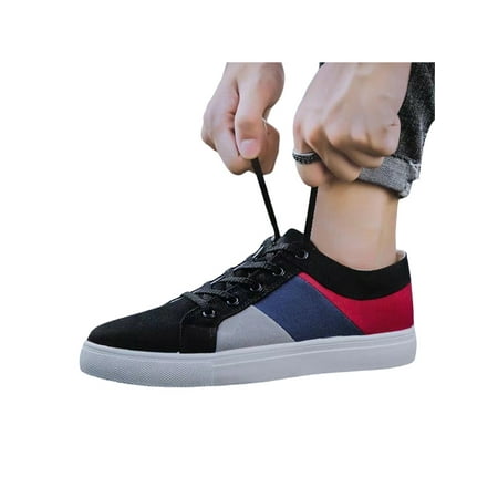 Woobling Womens Canvas Sneakers Slip On Flats Lace Up Casual Shoes Sports Walking Shoe Lightweight Sneaker Comfort Breathable Black 7
Woobling Womens Canvas Sneakers Slip On Flats Lace Up Casual Shoes Sports Walking Shoe Lightweight Sneaker Comfort Breathable Black 7