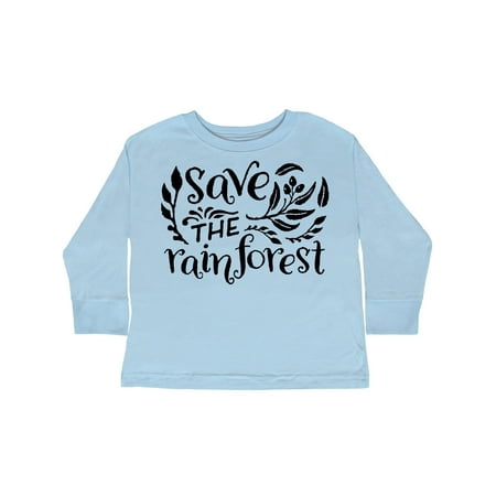 Inktastic Save the Rainforest with Leaves Gift Toddler Boy or Toddler Girl Long Sleeve T-Shirt
Inktastic Save the Rainforest with Leaves Gift Toddler Boy or Toddler Girl Long Sleeve T-Shirt