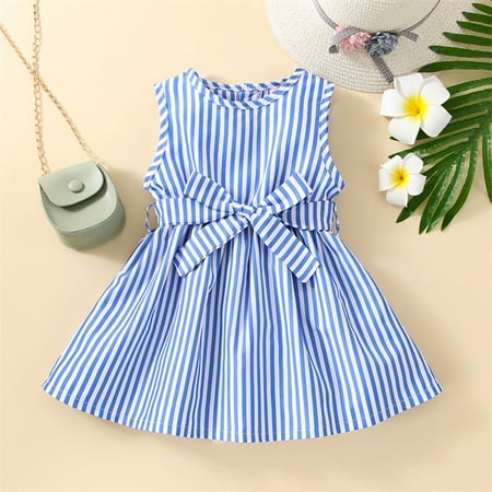 Dyfzdhu Girls Dress Toddler Kids Girls Sleeveless Lace Bowknot Stripe Prints Princess Dress
Dyfzdhu Girls Dress Toddler Kids Girls Sleeveless Lace Bowknot Stripe Prints Princess Dress