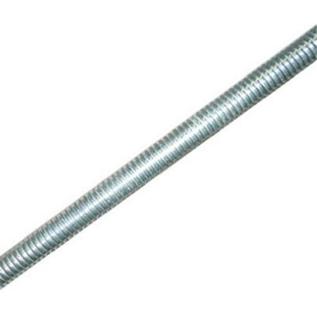 11019 0.37 - 16 x 72 in. Threaded Steel Rod Pack Of 5