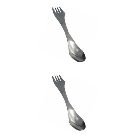 2pcs 3-in-1 Spoon Home Camping Picnicking Stainless Steel Spork Spoon Multifunctional Flatware
2pcs 3-in-1 Spoon Home Camping Picnicking Stainless Steel Spork Spoon Multifunctional Flatware