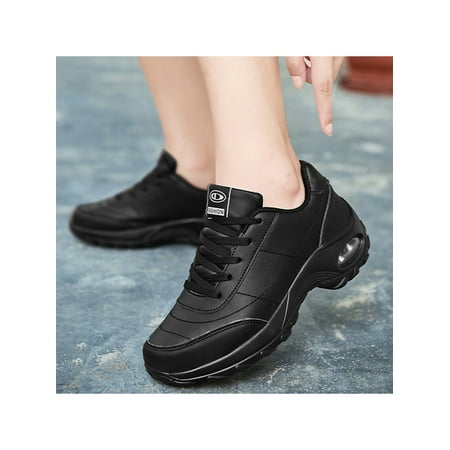 GENILU Ladies Non-Slip Casual Dance Sneaker Round Toe Shoes Athletic Thick Sole Jazz Shoe Black 6.5
GENILU Ladies Non-Slip Casual Dance Sneaker Round Toe Shoes Athletic Thick Sole Jazz Shoe Black 6.5