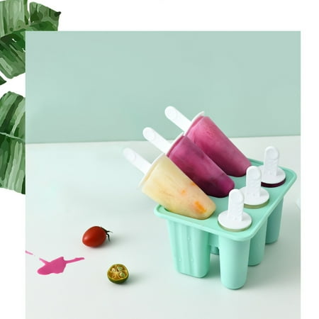 XIAOFFENN Silicone Ice Pop-Molds Easy Release Ice Cream Mold Reusable Popsicle Stick With For Homemade Popsicles & Ice Cream
XIAOFFENN Silicone Ice Pop-Molds Easy Release Ice Cream Mold Reusable Popsicle Stick With For Homemade Popsicles & Ice Cream