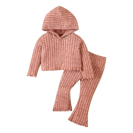 ameIAEA Toddler Baby Grils 2 Piece Clothing Set Long Sleeve Pullover Hoodies Flared Pants Fall Winter Outfit
ameIAEA Toddler Baby Grils 2 Piece Clothing Set Long Sleeve Pullover Hoodies Flared Pants Fall Winter Outfit