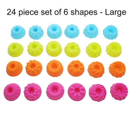 Silicone Donut Pan Silicone Donut Pan Mini Silicone Donut Mold Kitchen Supplies 24 Sets Of 6 Shapes-large (color Box Packaging)
Silicone Donut Pan Silicone Donut Pan Mini Silicone Donut Mold Kitchen Supplies 24 Sets Of 6 Shapes-large (color Box Packaging)