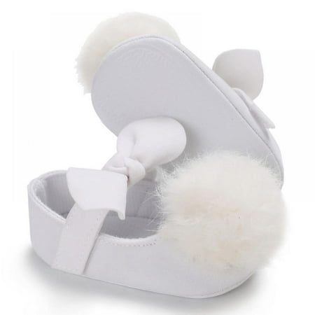 Baby Girls Shoes Newborn Infant Soft Sole Flats with Hairball Walking Crib Sandals Princess Wedding Dress Shoes White
Baby Girls Shoes Newborn Infant Soft Sole Flats with Hairball Walking Crib Sandals Princess Wedding Dress Shoes White