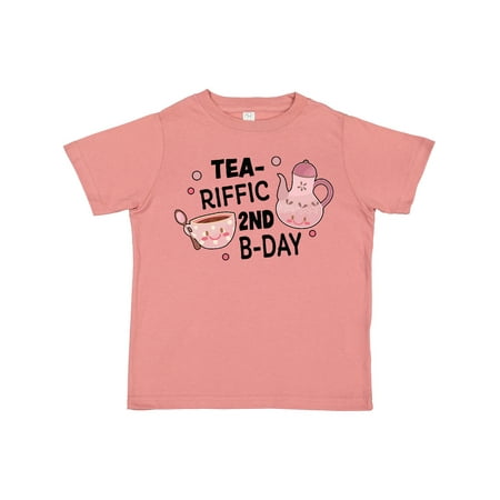 Inktastic Tea-riffic 2nd Birthday with Teacup and Pot Gift Toddler Toddler Girl T-Shirt
Inktastic Tea-riffic 2nd Birthday with Teacup and Pot Gift Toddler Toddler Girl T-Shirt