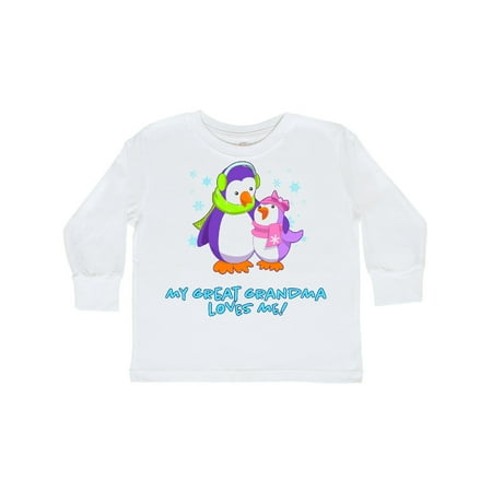 Inktastic My Great Grandma Loves Me! Cute Penguins Gift Toddler Boy or Toddler Girl Long Sleeve T-Shirt
Inktastic My Great Grandma Loves Me! Cute Penguins Gift Toddler Boy or Toddler Girl Long Sleeve T-Shirt
