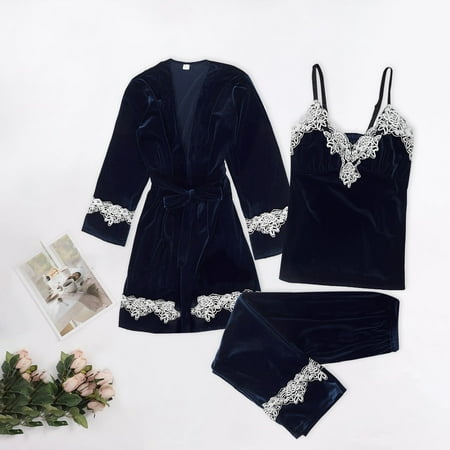 Honeeladyy Nightgown Gold Velvet Pajamas Lace Nightdress Underwear Sleepwear Trousers lingerie for women plus size
Honeeladyy Nightgown Gold Velvet Pajamas Lace Nightdress Underwear Sleepwear Trousers lingerie for women plus size
