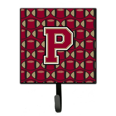 Carolines Treasures CJ1078-PSH4 Letter P Football Garnet and Gold Leash or Key Holder 7Hx4.25W multicolor
Carolines Treasures CJ1078-PSH4 Letter P Football Garnet and Gold Leash or Key Holder 7Hx4.25W multicolor