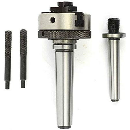 Superior Electric ALC5491 Mini Lathe Chuck 2 Inch diameter with MT-1 and MT-2 Shank