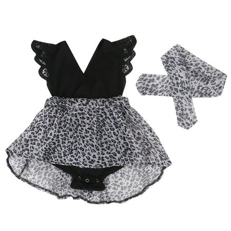 Baby Girls Sister Matching Clothes One-Piece Leopard Printed Ruffle Sleeve Deep V-Neck Dress/Romper
Baby Girls Sister Matching Clothes One-Piece Leopard Printed Ruffle Sleeve Deep V-Neck Dress/Romper