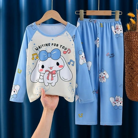 Sanrio Anime Hello Kitty Children Baby Pajamas Kawaii My Melody Kuromi Cinnamoroll Long Sleeved Top Pants Set Homewear Kids Gift
Sanrio Anime Hello Kitty Children Baby Pajamas Kawaii My Melody Kuromi Cinnamoroll Long Sleeved Top Pants Set Homewear Kids Gift