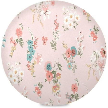 Hidove Colorful Flower Round Placemats Set of 1 Table Mats for Kitchen Washable Non-Slip Place Mats Heat Resistant Place Mats for Kitchen Dining Table Decoration
Hidove Colorful Flower Round Placemats Set of 1 Table Mats for Kitchen Washable Non-Slip Place Mats Heat Resistant Place Mats for Kitchen Dining Table Decoration