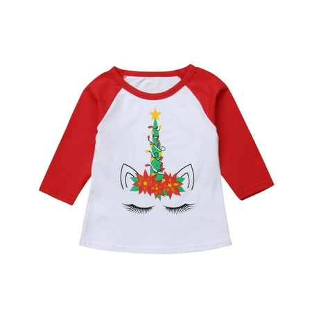 Baby Kids Girls Christmas Print Long Sleeve Ruffle Cotton T-Shirt Tops Clothes
Baby Kids Girls Christmas Print Long Sleeve Ruffle Cotton T-Shirt Tops Clothes
