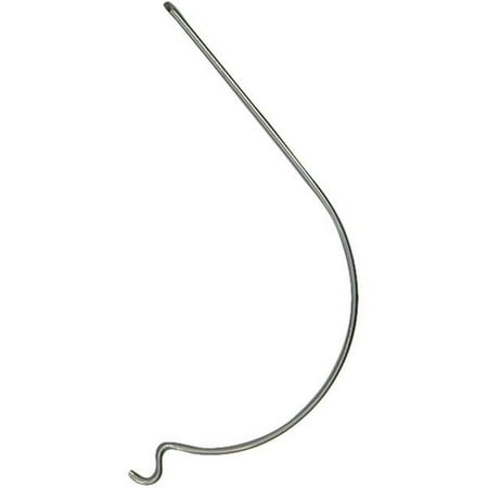 10 lbs Flush-Mount Galvanized Silver Picture Hanger - Pack of 12