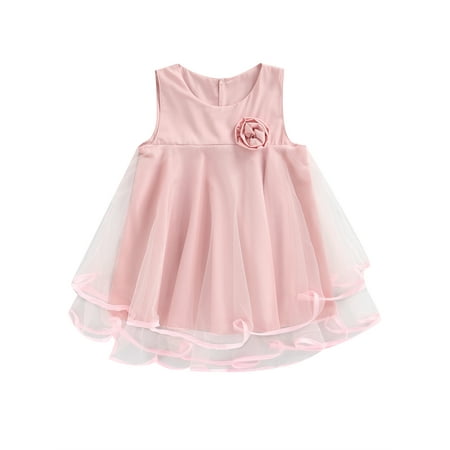 Suanret Toddler Kids Girls Lovely Dress Solid Color Fluffy Mesh Tulle Vest Dress Princess Pageant Chest Flower Dress Pink 18-24 Months
Suanret Toddler Kids Girls Lovely Dress Solid Color Fluffy Mesh Tulle Vest Dress Princess Pageant Chest Flower Dress Pink 18-24 Months