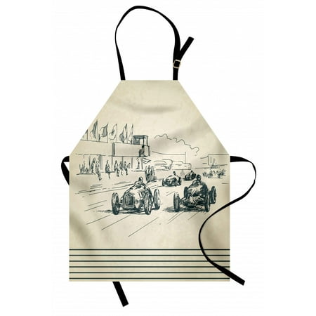 Vintage Car Apron Vintage Racing Cars Exciting Sport Nostalgic Sketchy Doodle Style Print Unisex Kitchen Bib Apron with Adjustable Neck for Cooking Baking Gardening Beige Dark Taupe by Ambesonne
Vintage Car Apron Vintage Racing Cars Exciting Sport Nostalgic Sketchy Doodle Style Print Unisex Kitchen Bib Apron with Adjustable Neck for Cooking Baking Gardening Beige Dark Taupe by Ambesonne