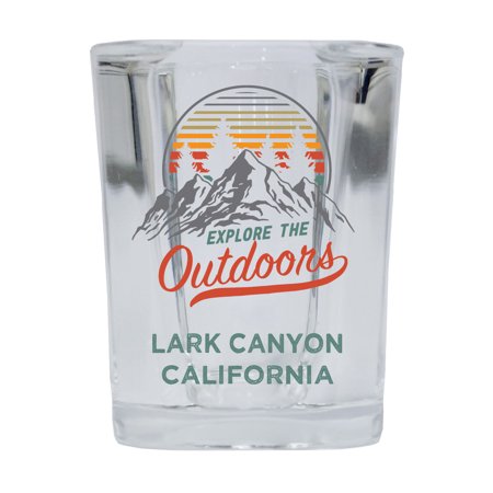 Lark Canyon California Explore the Outdoors Souvenir 2 Ounce Square Base Liquor Shot Glass 4-Pack
Lark Canyon California Explore the Outdoors Souvenir 2 Ounce Square Base Liquor Shot Glass 4-Pack