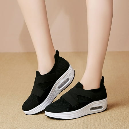 Fjofpr Shoes Women s Shoes Women Shallow Wedges Rocking Shoes Thick Soled Walking Casual Sports Shoes Hot
Fjofpr Shoes Women s Shoes Women Shallow Wedges Rocking Shoes Thick Soled Walking Casual Sports Shoes Hot