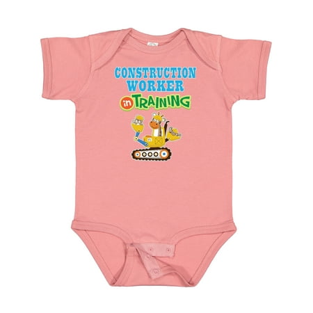 Inktastic Construction Worker in Training Gift Baby Boy or Baby Girl Bodysuit