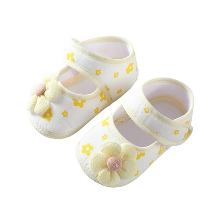 Genuiskids Baby Girls Mary Jane Flats 4 9 12 Months Infant Non-Slip Flower Princess Dress Shoes Newborn Soft Baptism Crib Shoes
Genuiskids Baby Girls Mary Jane Flats 4 9 12 Months Infant Non-Slip Flower Princess Dress Shoes Newborn Soft Baptism Crib Shoes