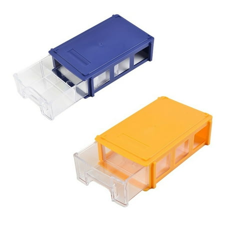 BAMILL 2PCS Stackable Plastic Hardware Parts Storage Boxes Component Screws Tool box
BAMILL 2PCS Stackable Plastic Hardware Parts Storage Boxes Component Screws Tool box
